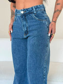 CALÇA JEANS WIDE LEG CHARLOTTE