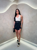 Shorts Saia + Cinto Analu